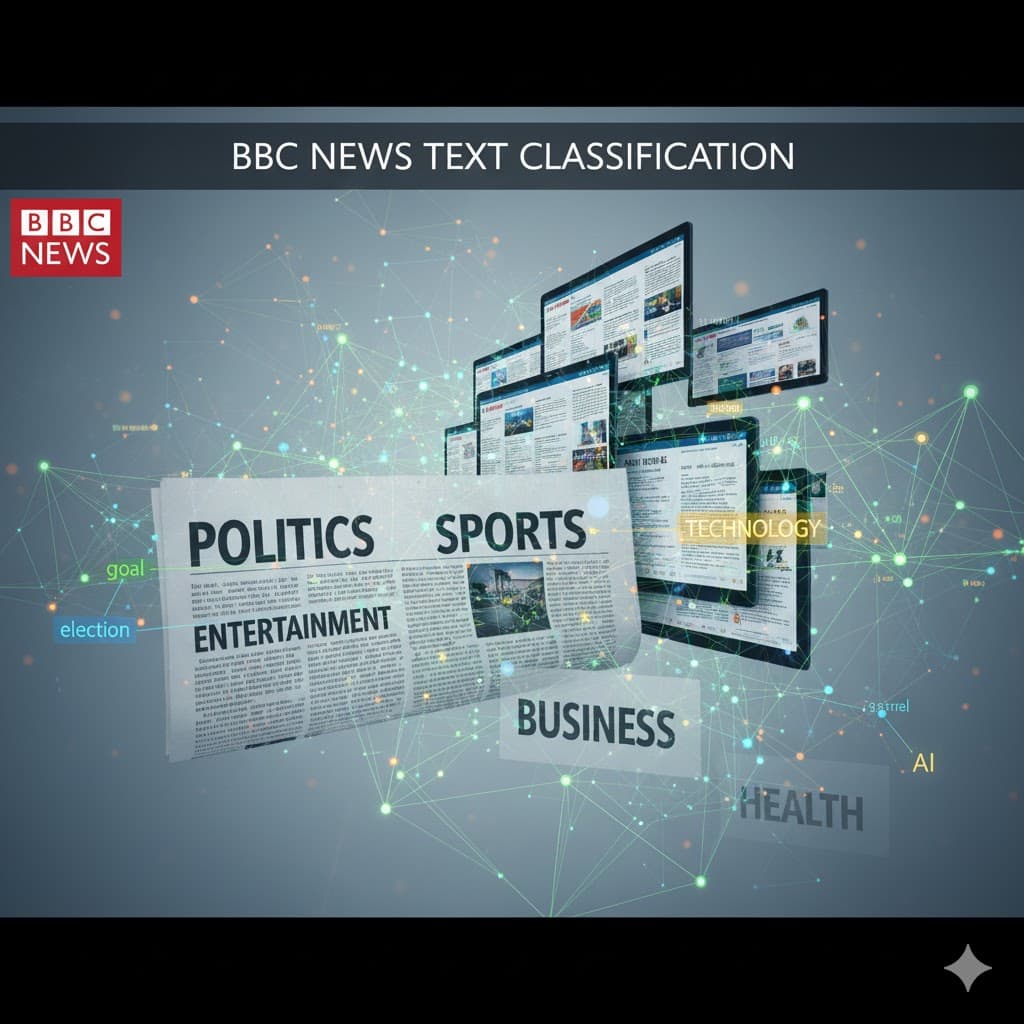 BBC NEWS TEXT CLASSIFICATION MODEL